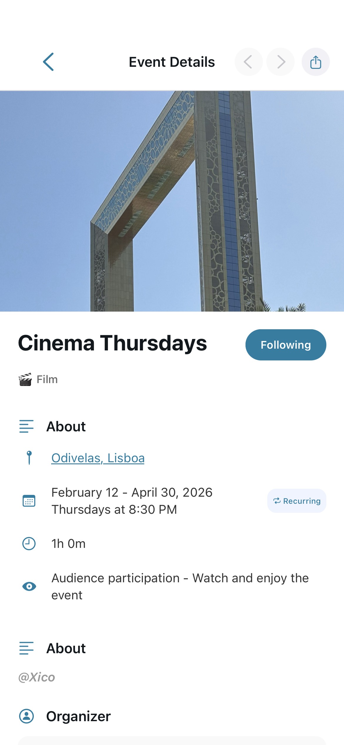 CulturaApp Screenshot 2